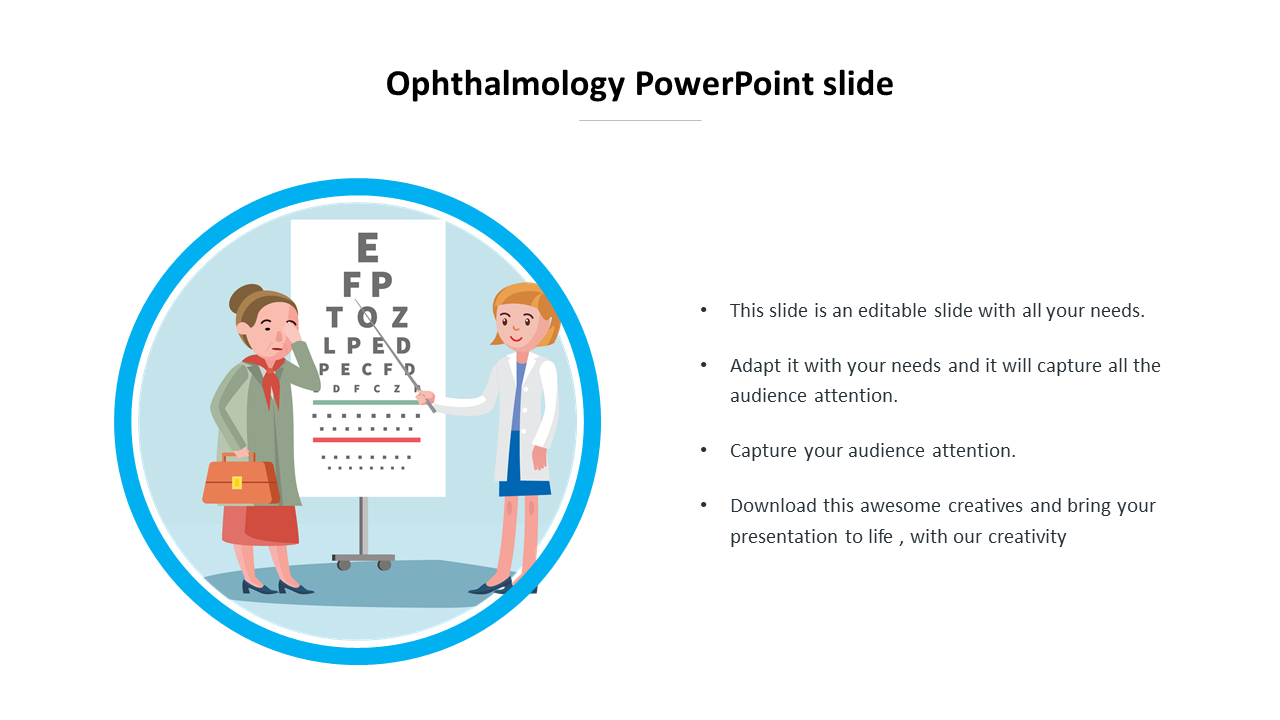 Effective Ophthalmology PowerPoint Slide Template Design